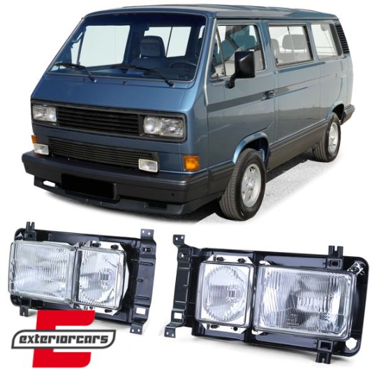 Prednja svjetla (chrome) / VW Caravelle Transporter T3 (1979-1992), 33901