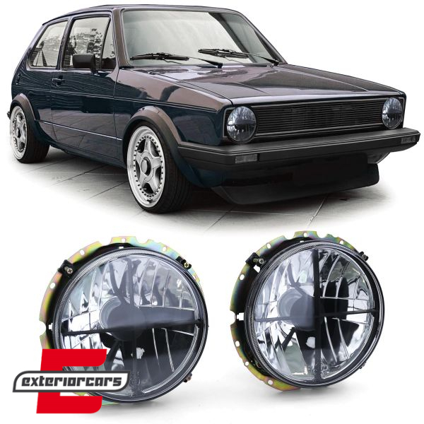 Prednja svjetla (chrome) / VW Golf 1 (1974-1993), LPVW16
