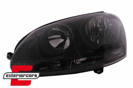Prednja svjetla (crna) / Volkswagen Golf 5 | Jetta (2003-2010), LPVW45