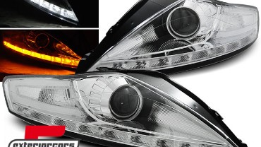 Prednja svjetla DayLight LED žmigavci (chrome) / Ford Mondeo (2007-2010), LPFO54
