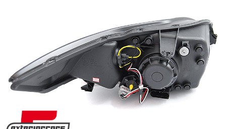 Prednja svjetla DayLight LED žmigavci (crna) / Ford Mondeo (2007-2010), LPFO55