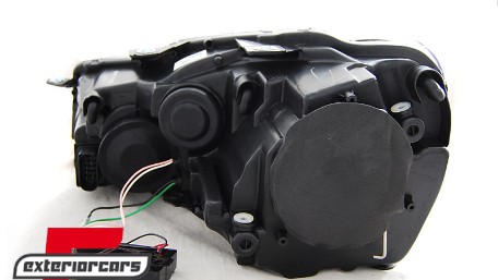 Prednja svjetla dvostruki True DRL (crna) / Volkswagen Golf 6 (10.2008-2012), LPVWI7
