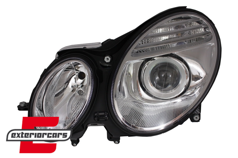 Prednja svjetla Facelift Xenon look (chrome) / Mercedes E-klasa W211 S211 (2002-04.2006), LPME55
