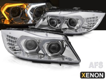 Prednja svjetla G20 LCI look Xenon (chrome) / BMW serije 3 E90 E91 LCI (2008-2011), LPBMP7