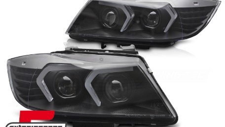 Prednja svjetla G20 LCI look Xenon (crna) / BMW serije 3 E90 E91 LCI (2008-2011), LPBMP6