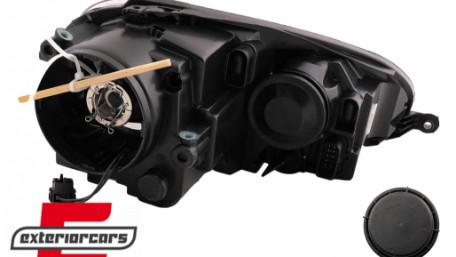 Prednja svjetla GTI R32 Xenon look (crna) / VW Golf 5 V Mk5 (2003-2007), LPVWZ4