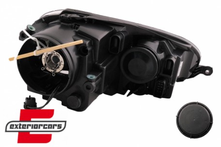 Prednja svjetla GTI R32 Xenon look (crna) / VW Golf 5 V Mk5 (2003-2007), LPVWZ4