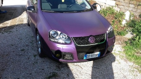 Prednja svjetla GTI R32 Xenon look (crna) / VW Golf 5 V Mk5 (2003-2007), LPVWZ4