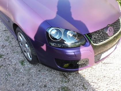 Prednja svjetla GTI R32 Xenon look (crna) / VW Golf 5 V Mk5 (2003-2007), LPVWZ4