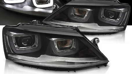 Prednja svjetla LED 3D U-dizajn Bi-Xenon GTI dizajn / VW Jetta Mk6 VI (2011-2018), LPVX01