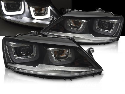 Prednja svjetla LED 3D U-dizajn Bi-Xenon GTI dizajn / VW Jetta Mk6 VI (2011-2018), LPVX01