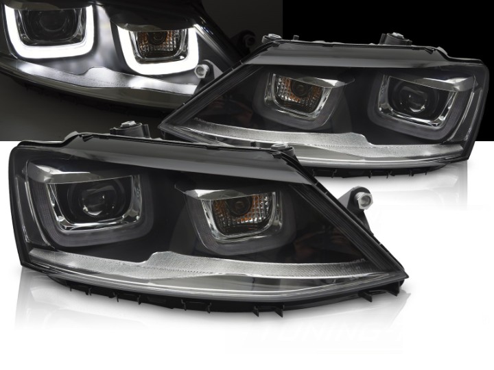 Prednja svjetla LED 3D U-dizajn Bi-Xenon GTI dizajn / VW Jetta Mk6 VI (2011-2018), LPVX01
