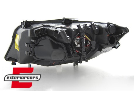 Prednja svjetla LED Angel Eyes LED žmigavci (crna) / BMW serije 3 E90 limuzina E91 karavan (03.2005-2011), LPBMJ1