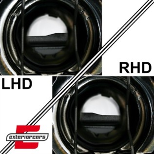 Prednja svjetla LED Angel Eyes XENON (crna) / BMW X5 E53 (1999-2003), LPBMD3
