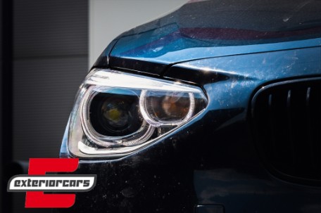 Prednja svjetla LED Angel Eyes Xenon look (crna) / BMW serije 1 F20 F21 (06.2011-03.2015), LPBMG7