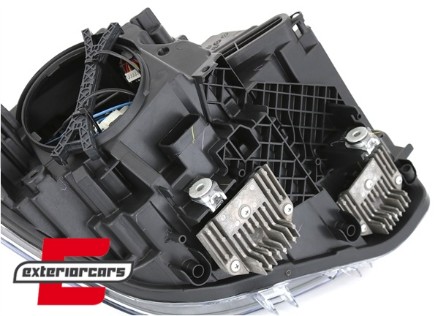 Prednja svjetla LED Angel Eyes Xenon look (crna) / BMW serije 1 F20 F21 (06.2011-03.2015), LPBMG7