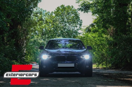 Prednja svjetla LED Angel Eyes Xenon look (crna) / BMW serije 1 F20 F21 (06.2011-03.2015), LPBMG7