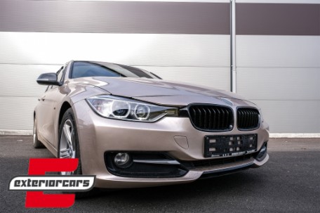 Prednja svjetla LED Angel Eyes Xenon look (crna) / BMW serije 3 F30 F31 limuzina karavan (10.2011-05.2015), LPBMH1
