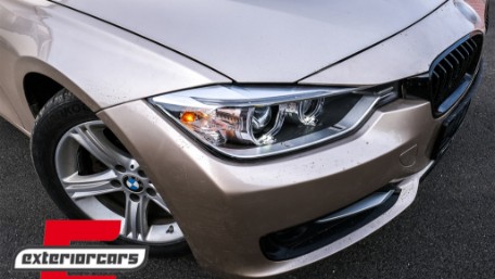 Prednja svjetla LED Angel Eyes Xenon look (crna) / BMW serije 3 F30 F31 limuzina karavan (10.2011-05.2015), LPBMH1