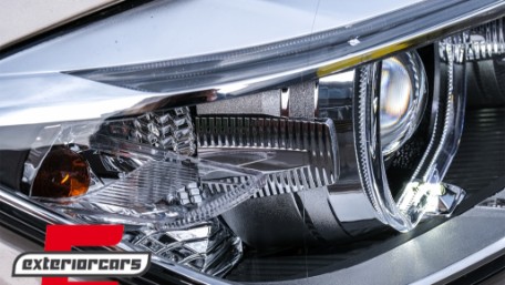 Prednja svjetla LED Angel Eyes Xenon look (crna) / BMW serije 3 F30 F31 limuzina karavan (10.2011-05.2015), LPBMH1