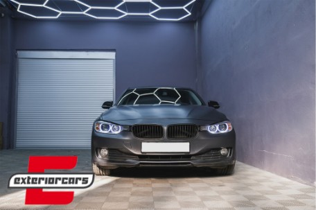 Prednja svjetla LED Angel Eyes Xenon look (crna) / BMW serije 3 F30 F31 limuzina karavan (10.2011-05.2015), LPBMH1