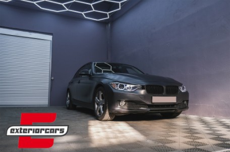 Prednja svjetla LED Angel Eyes Xenon look (crna) / BMW serije 3 F30 F31 limuzina karavan (10.2011-05.2015), LPBMH1
