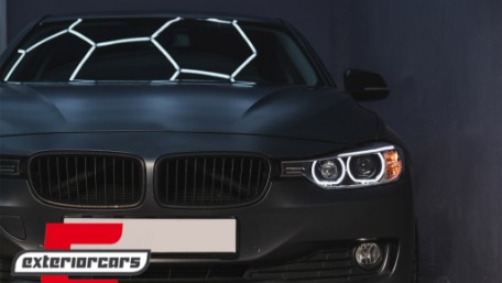 Prednja svjetla LED Angel Eyes Xenon look (crna) / BMW serije 3 F30 F31 limuzina karavan (10.2011-05.2015), LPBMH1