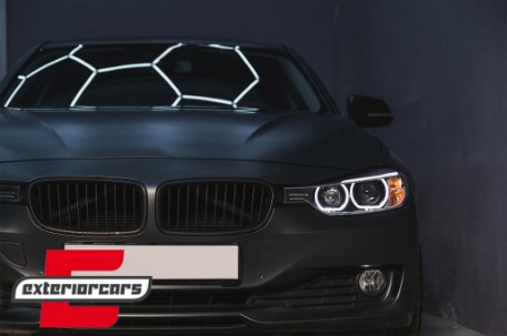 Prednja svjetla LED Angel Eyes Xenon look (crna) / BMW serije 3 F30 F31 limuzina karavan (10.2011-05.2015), LPBMH1