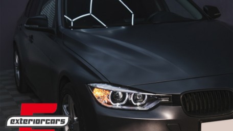 Prednja svjetla LED Angel Eyes Xenon look (crna) / BMW serije 3 F30 F31 limuzina karavan (10.2011-05.2015), LPBMH1