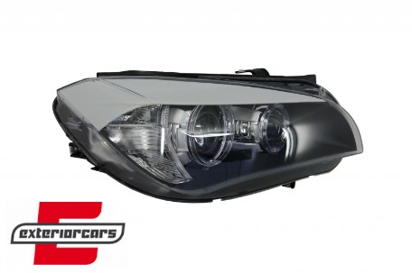 Prednja svjetla LED Angel Eyes Xenon look (crna) / BMW X1 E84 (2009-2012), LPBME0