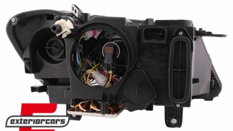 Prednja svjetla LED Angel Eyes Xenon look (crna) / BMW X3 F25 SUV (2010-2014), LPBMJ6