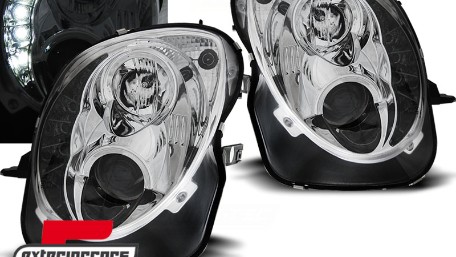 Prednja svjetla LED DayLight (chrome) / Alfa Romeo Mito (2008-2019), LPAR05