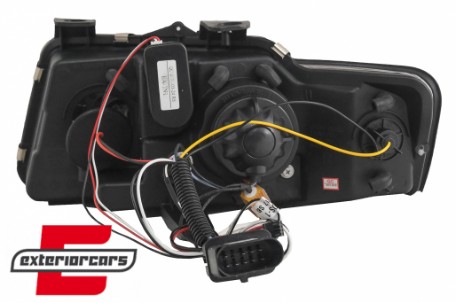Prednja svjetla LED DayLight (chrome) / Audi A4 Cabrio B6 (2002-2006), LPAUF3