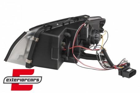 Prednja svjetla LED DayLight (chrome) / Audi A4 Cabrio B6 (2002-2006), LPAUF3