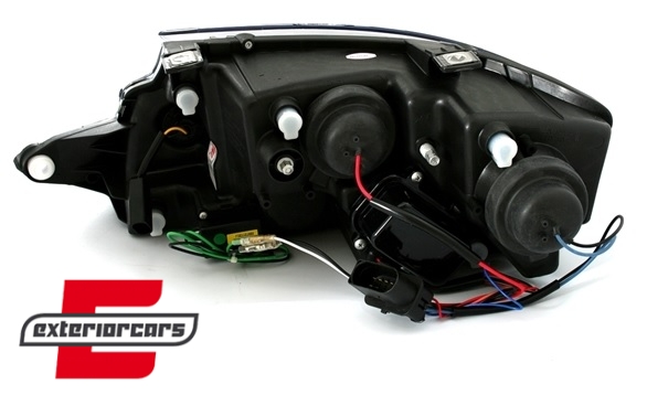 Prednja svjetla LED DayLight (chrome) / Audi TT (1999-2006), LPAU49