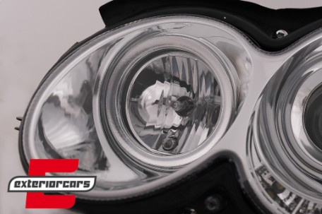 Prednja svjetla LED DayLight (chrome) / MERCEDES CLK W209 (2003-2010), LPMEA5