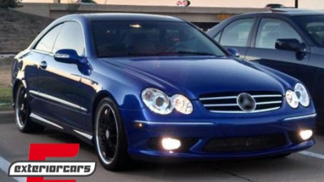 Prednja svjetla LED DayLight (chrome) / MERCEDES CLK W209 (2003-2010), LPMEA5