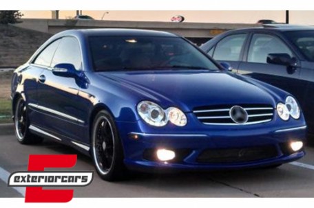 Prednja svjetla LED DayLight (chrome) / MERCEDES CLK W209 (2003-2010), LPMEA5