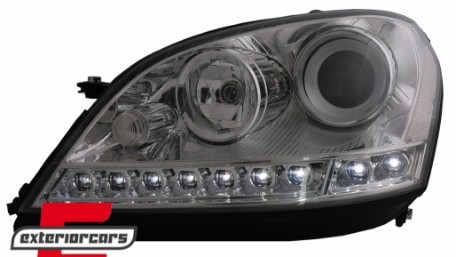 Prednja svjetla LED DayLight (chrome) / Mercedes ML-klasa W164 (2005-2007), LPME63