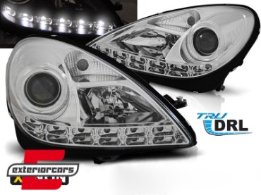 Prednja svjetla LED DayLight (chrome) / Mercedes SLK R171 (2004-2011), LPMEE4
