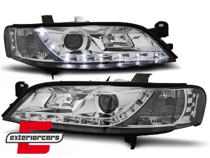 Prednja svjetla LED DayLight (chrome) / Opel Vectra B (1995-12.1998), LPOP53