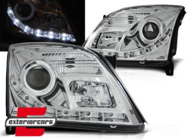 Prednja svjetla LED DayLight (chrome) / Opel Vectra C Signum (2002-2005), LPOP75