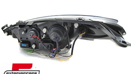 Prednja svjetla LED DayLight (chrome) / Peugeot 207 (2006-2015), LPPE32