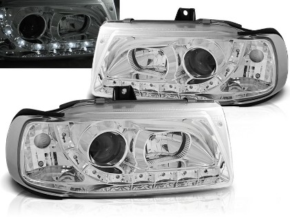 Prednja svjetla LED DayLight (chrome) / SEAT IBIZA/CORDOBA (93-99), LPSE13