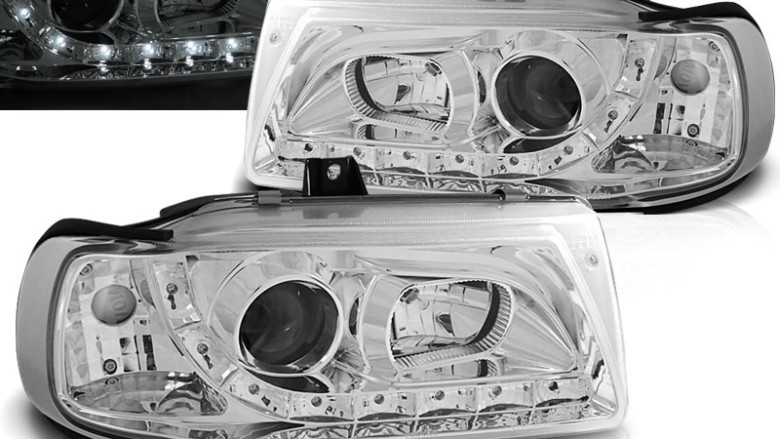 Prednja svjetla LED DayLight (chrome) / SEAT IBIZA/CORDOBA (93-99), LPSE13