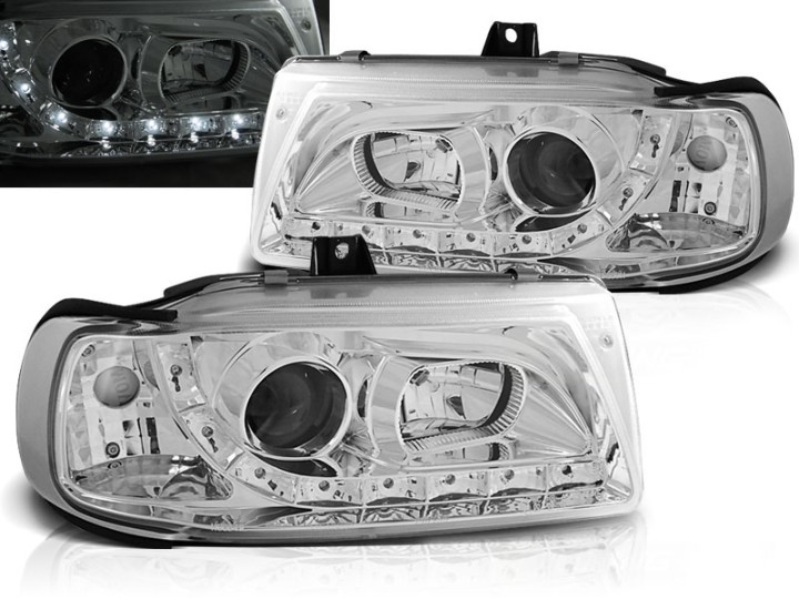 Prednja svjetla LED DayLight (chrome) / SEAT IBIZA/CORDOBA (93-99), LPSE13