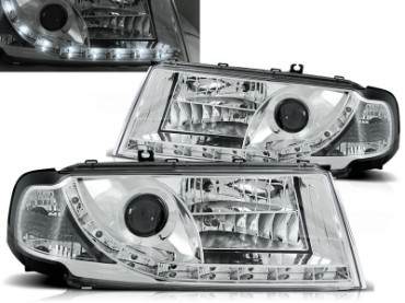 Prednja svjetla LED DayLight (chrome) / Škoda Octavia I (2000-2010), LPSK01