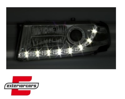 Prednja svjetla LED DayLight (chrome) / Škoda Octavia I (2000-2010), LPSK01