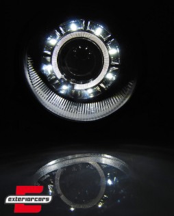Prednja svjetla LED DayLight (chrome) / Volkswagen Lupo (09.1998-2005), LPVWK9