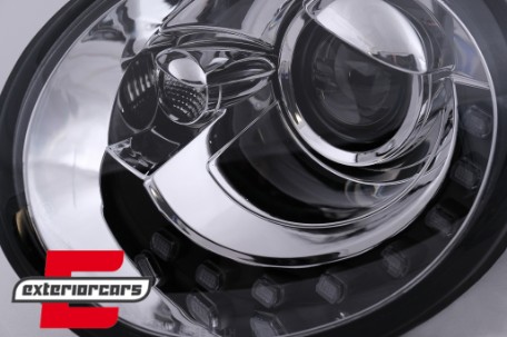 Prednja svjetla LED DayLight (chrome) / Volkswagen New Beetle (10.1998-05.2005), LPVWL6